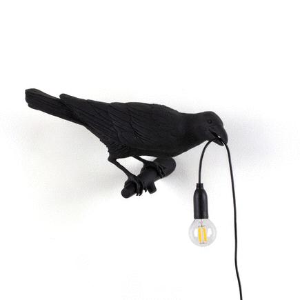 Seletti Bird Looking Lamp