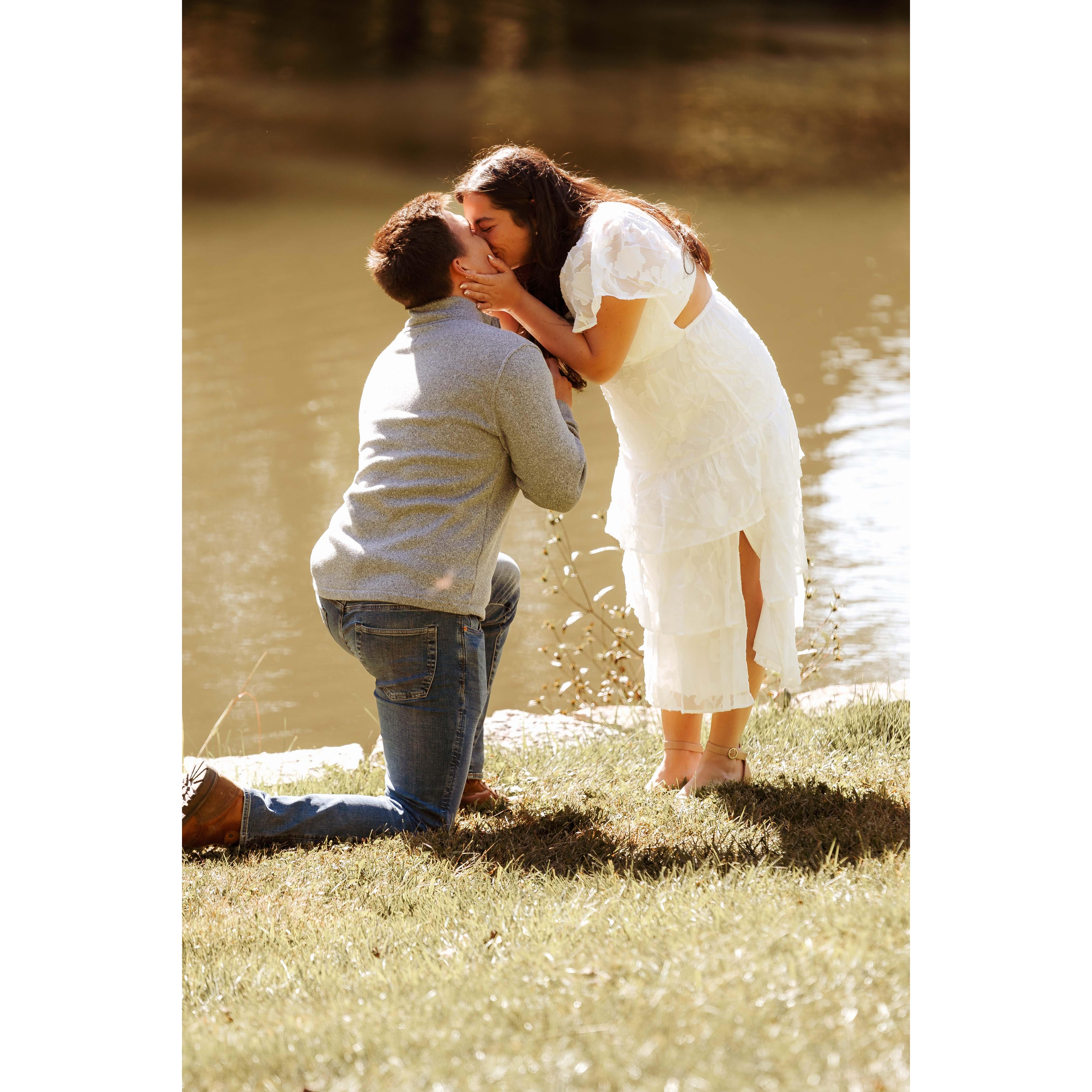 The proposal 10.10.2023 Oliver Winery Bloomington, IN