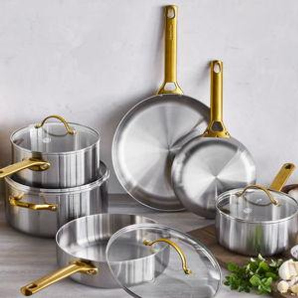 Reserve Stainless Steel 10-Piece Cookware Set
