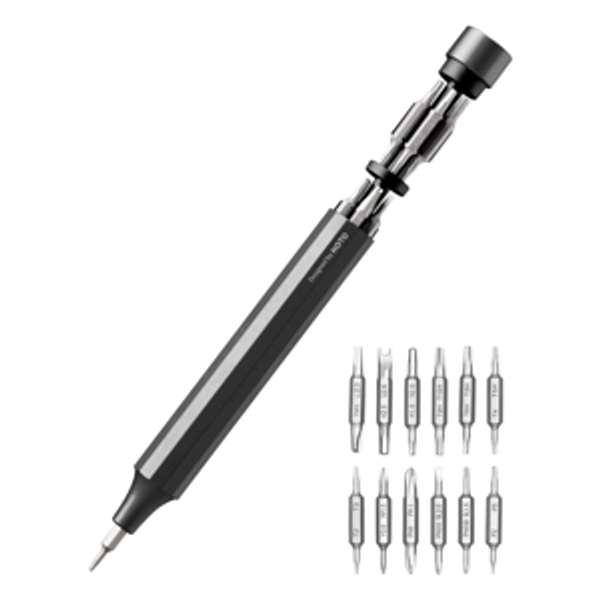 Mini Screwdriver in Slate Grey