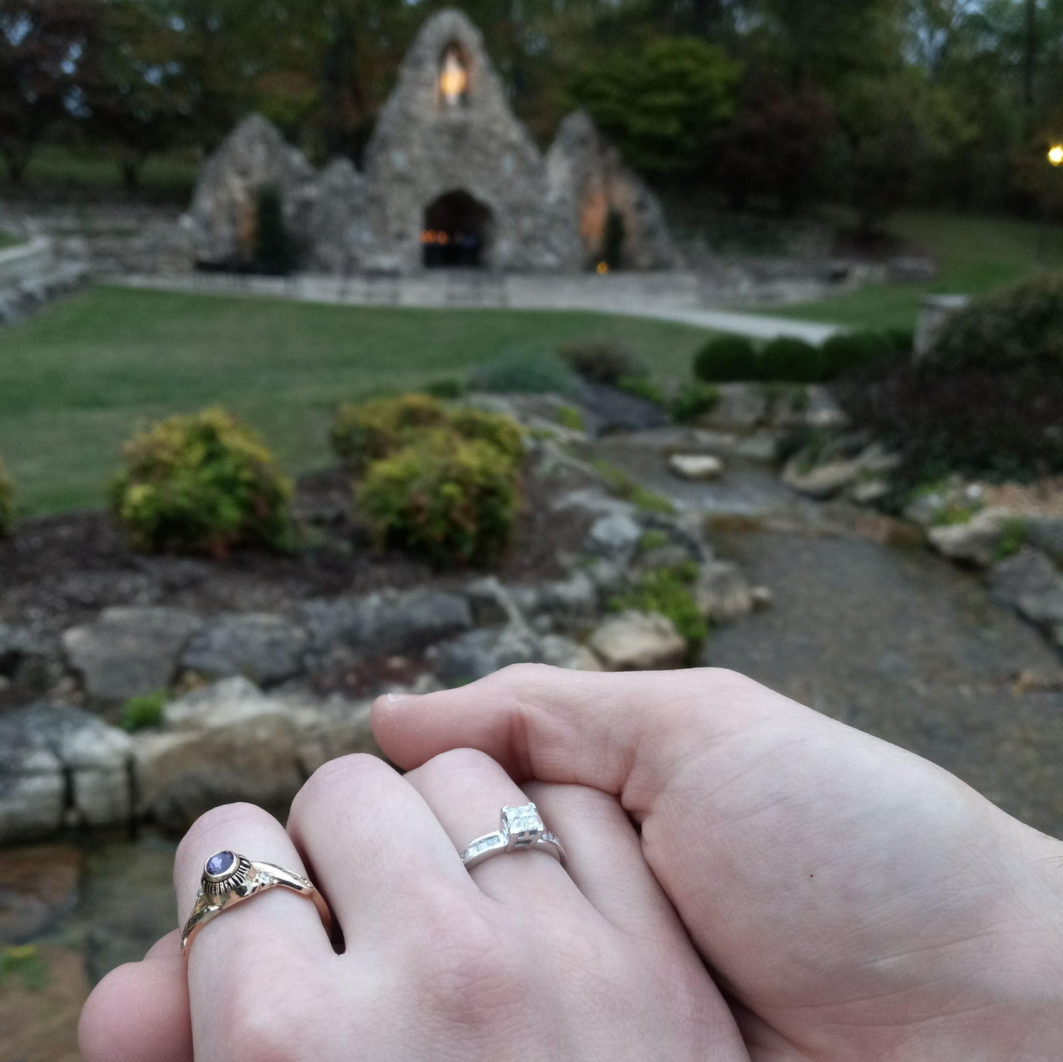 The ring was his mother's!