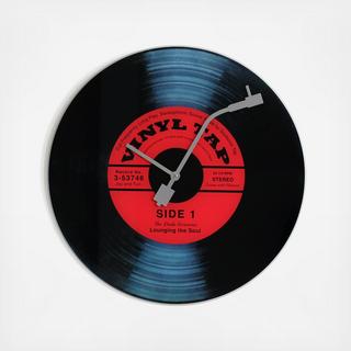 Vinyl Tap Clock
