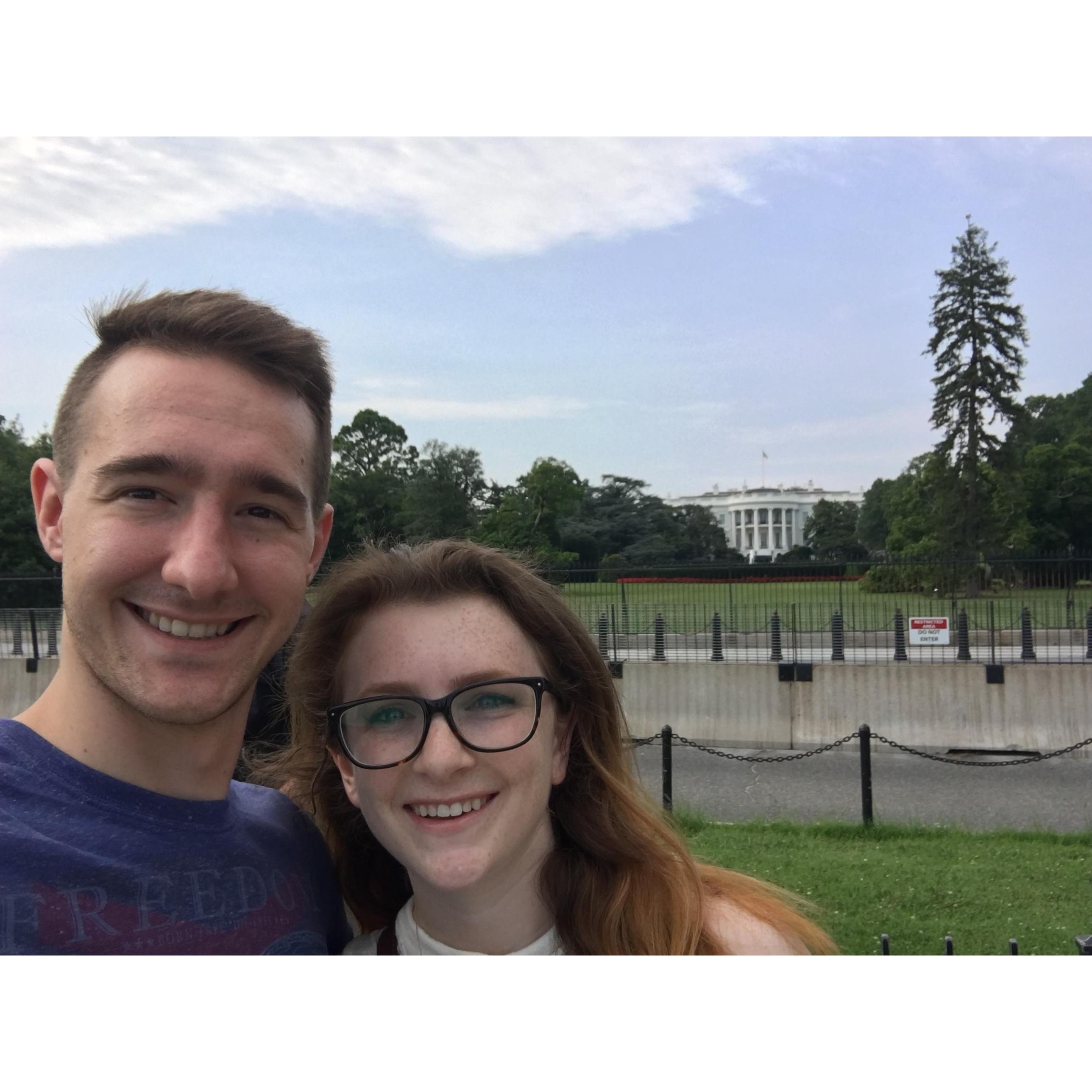 Trip Adventure: Washington DC. The White House.