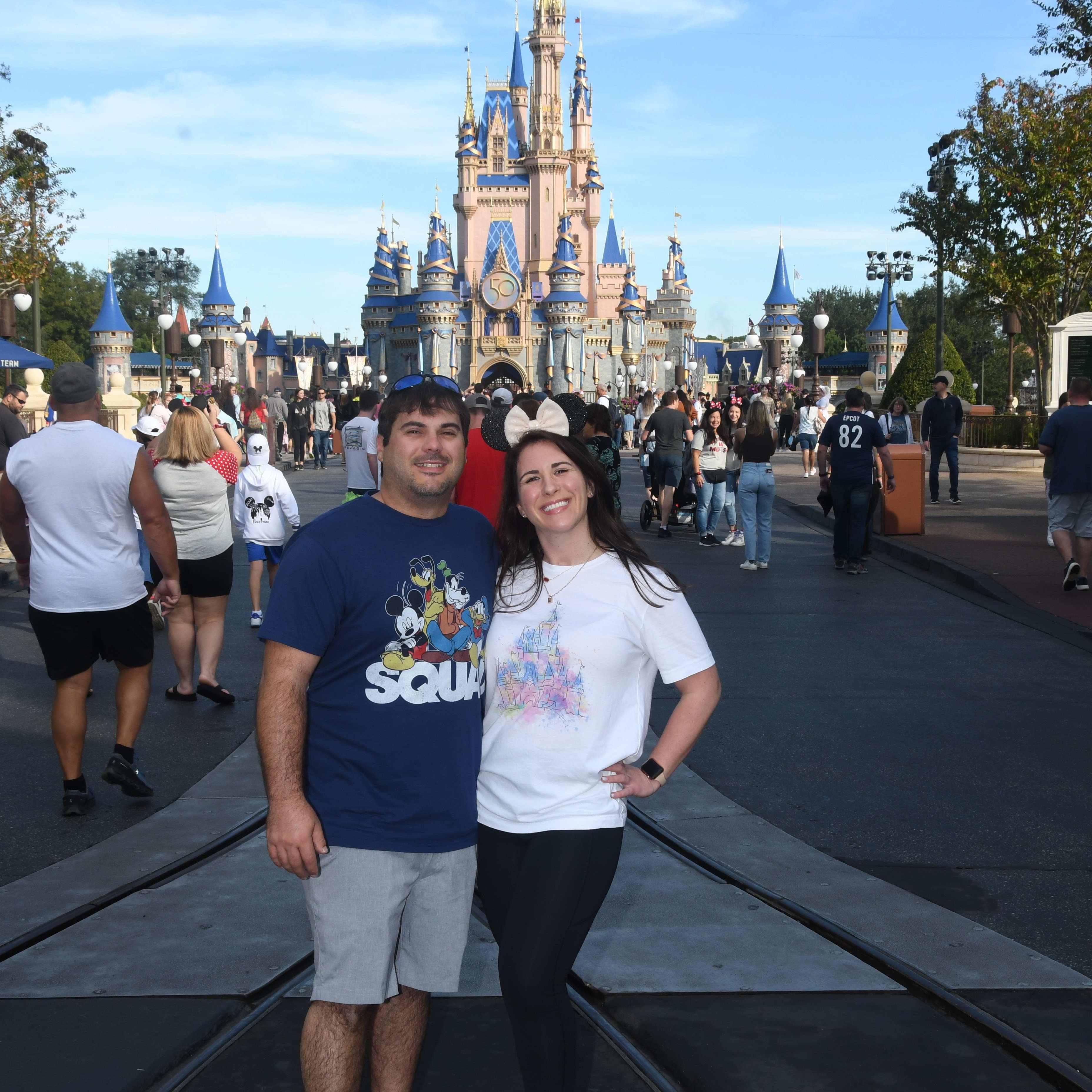 the day we got engaged at disney!