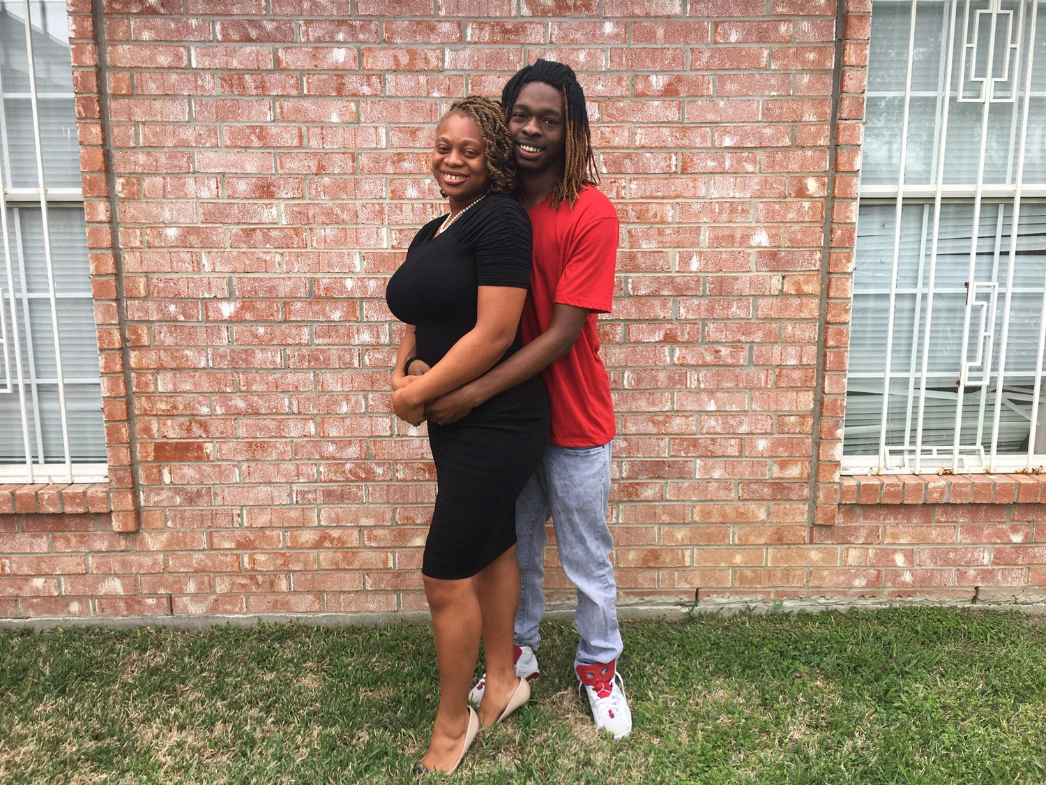 Kyla and Jordan on Easter