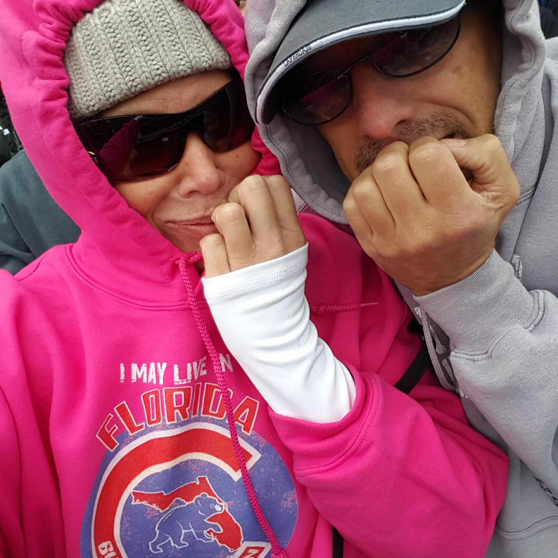 Cubs game for Jennifers birthday 2017