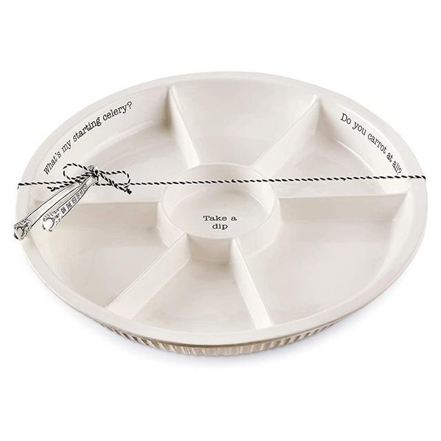 Mud Pie Circa Chip N Dip Set (Veggie Dip Set)