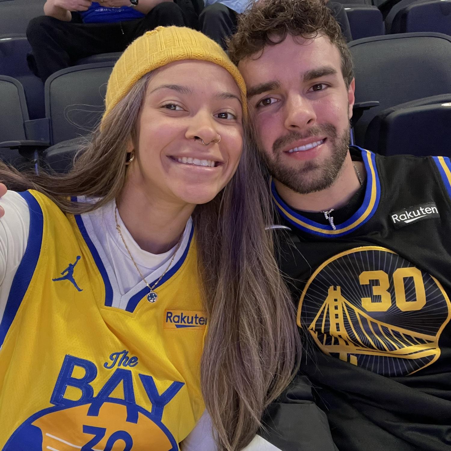 First Warriors game together! 12.14.22