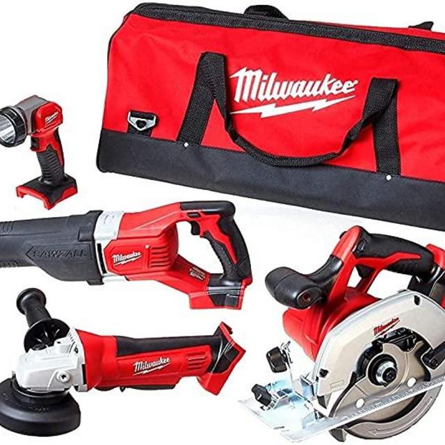 Milwaukee M18 Cordless LITHIUM-ION 6-Tool Combo Kit (2696-26)
