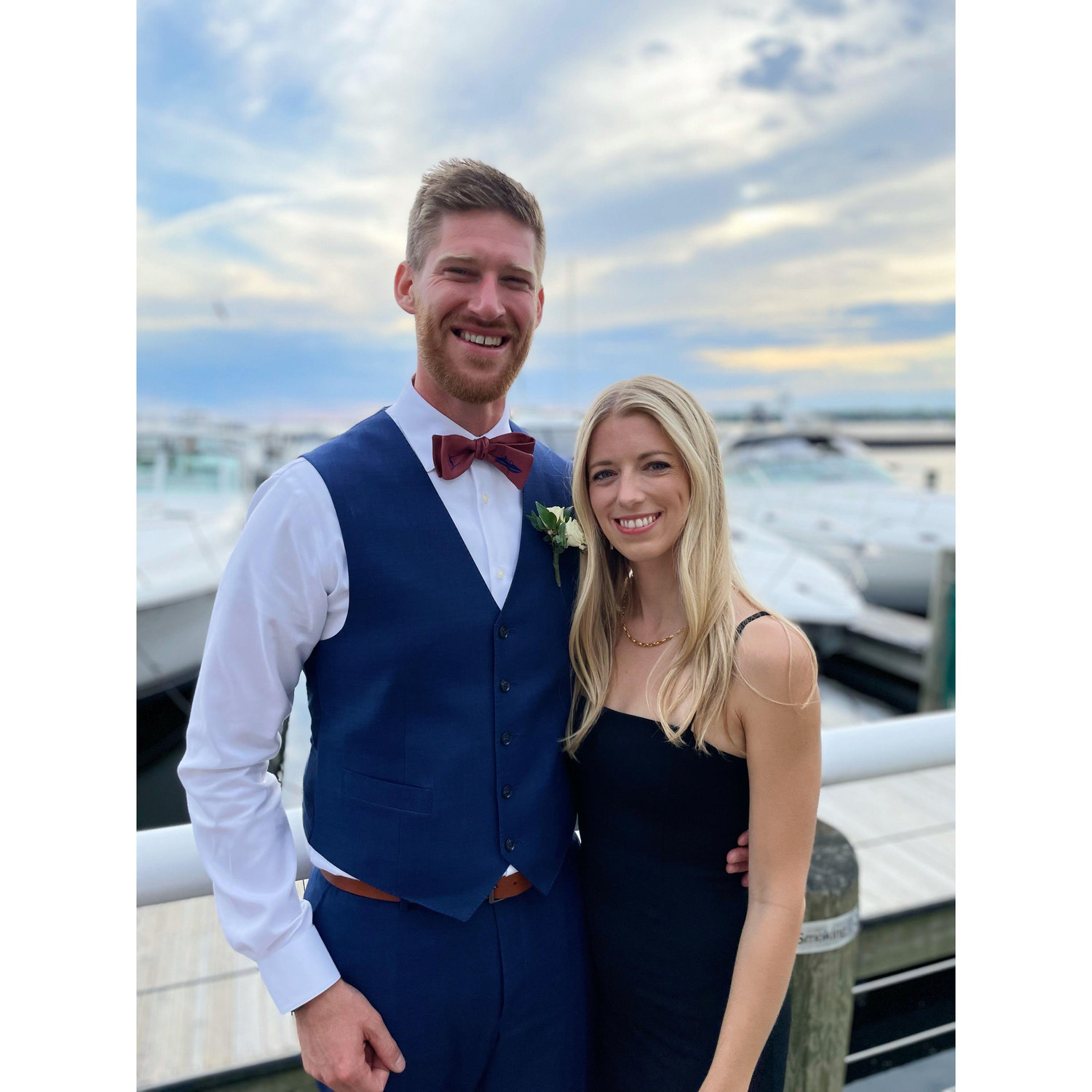 Nicole's first trip to MI for David & Cat's wedding!