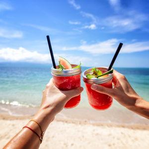 a Round of Drinks on You
