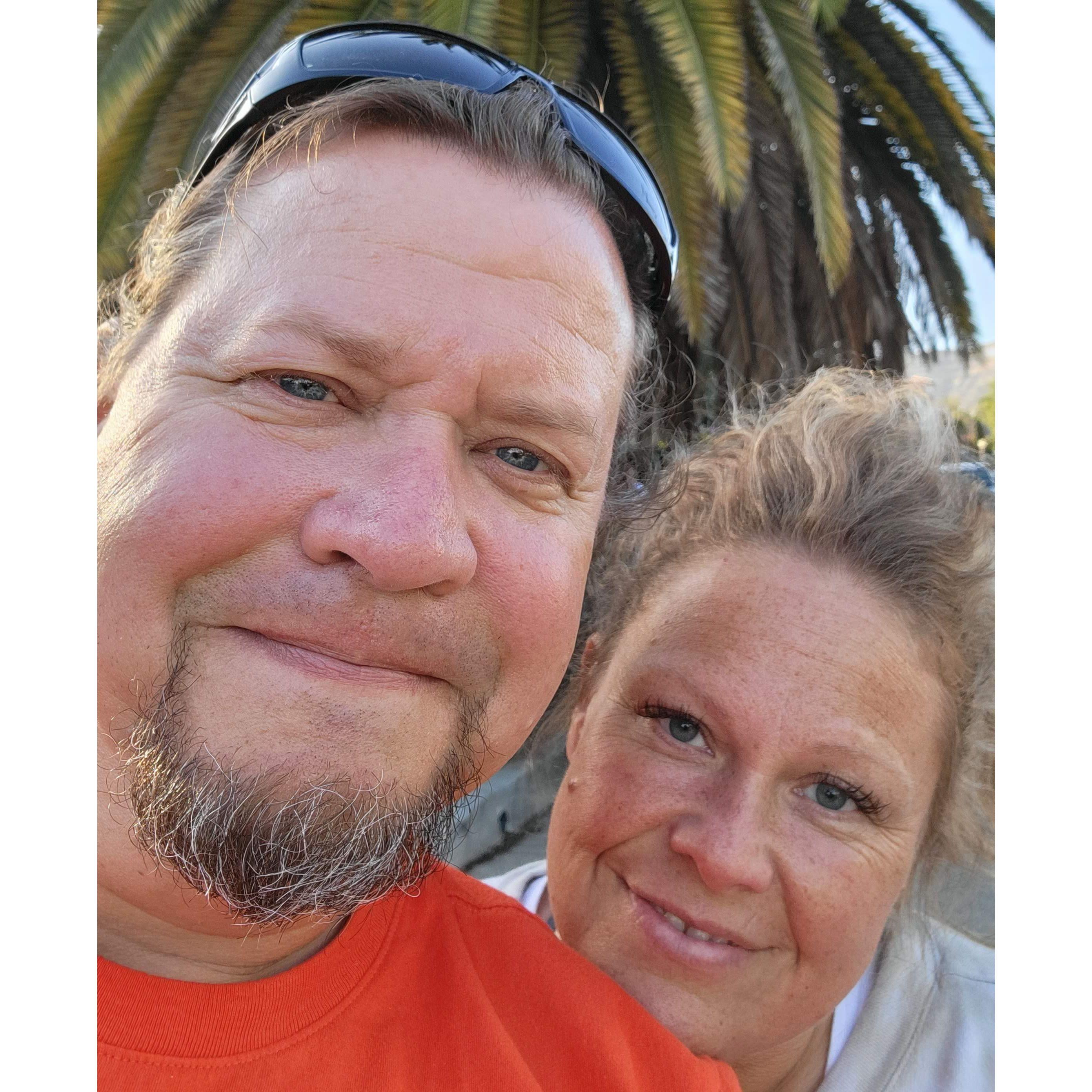 The stars were in our eyes in Hollywood, CA.