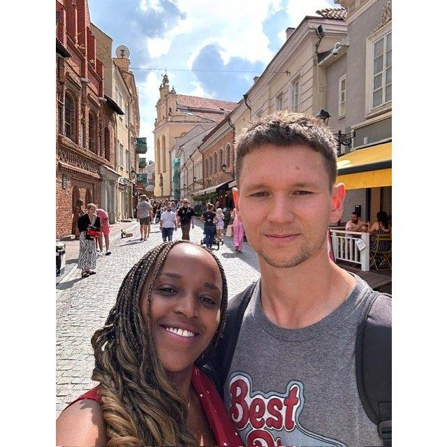 In Vilnius, Lithuania
