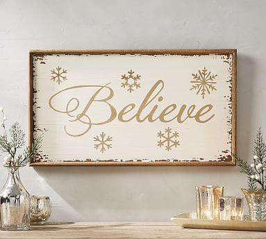 Believe Sign
