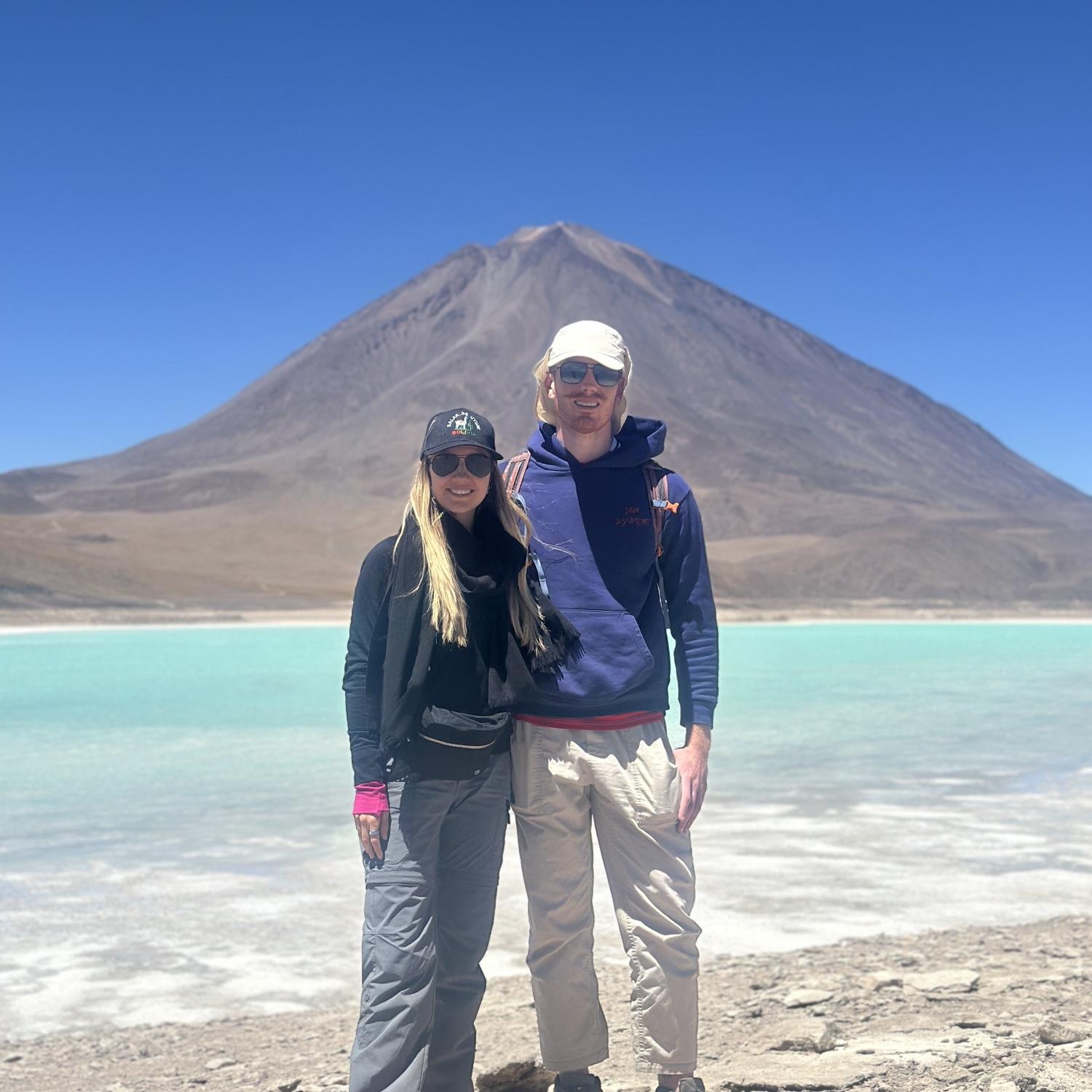 Bolivia the day after we got engaged