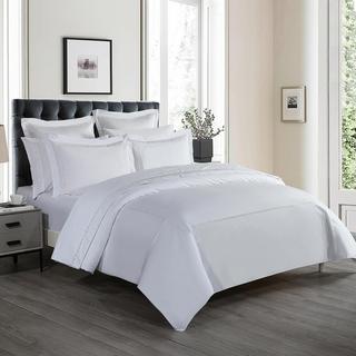 3-Piece Duvet Cover Set with Colored Embroidery