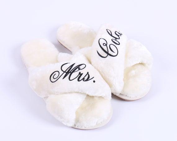 Personalized Mrs. Slippers