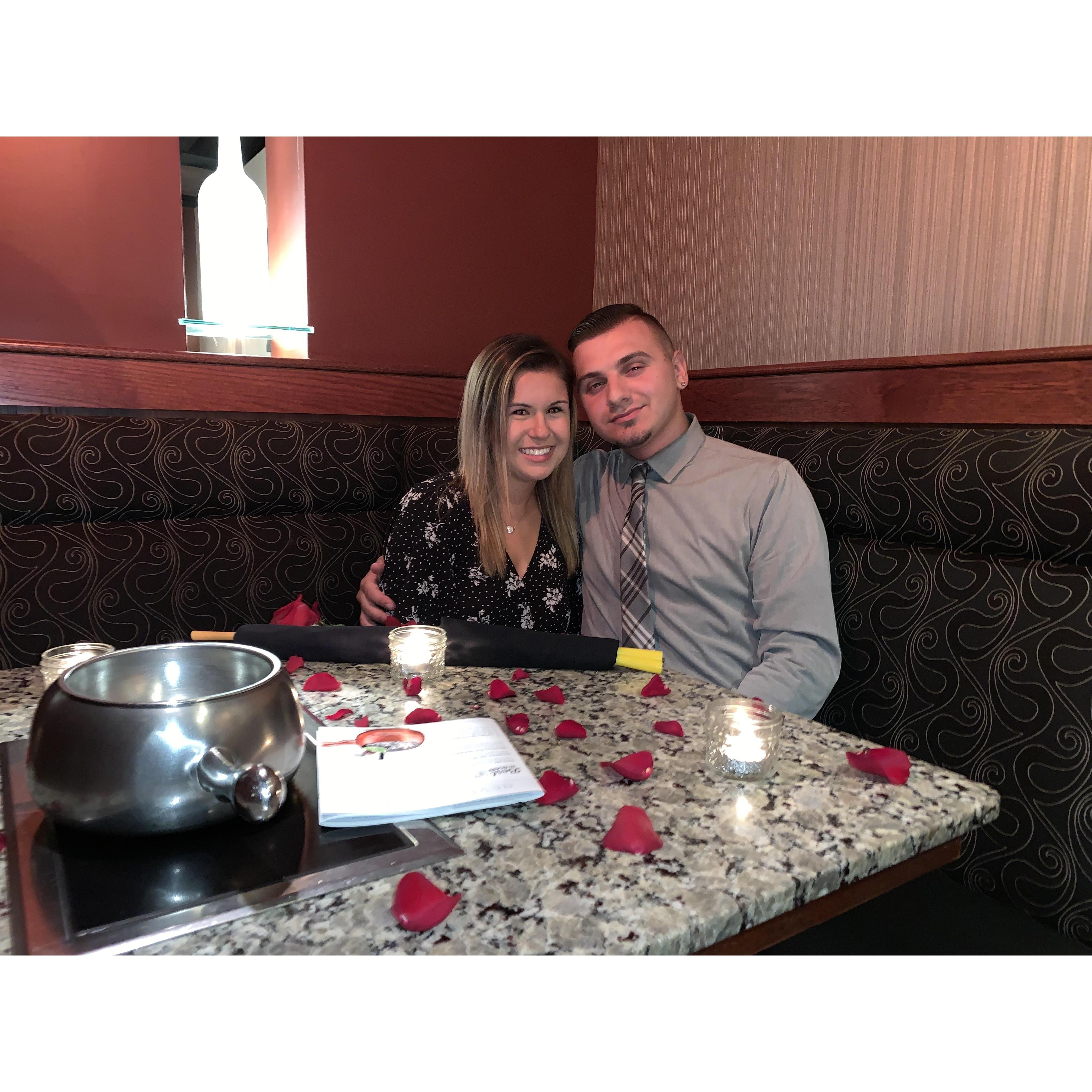 Three Month Anniversary - The Melting Pot
July 13, 2019