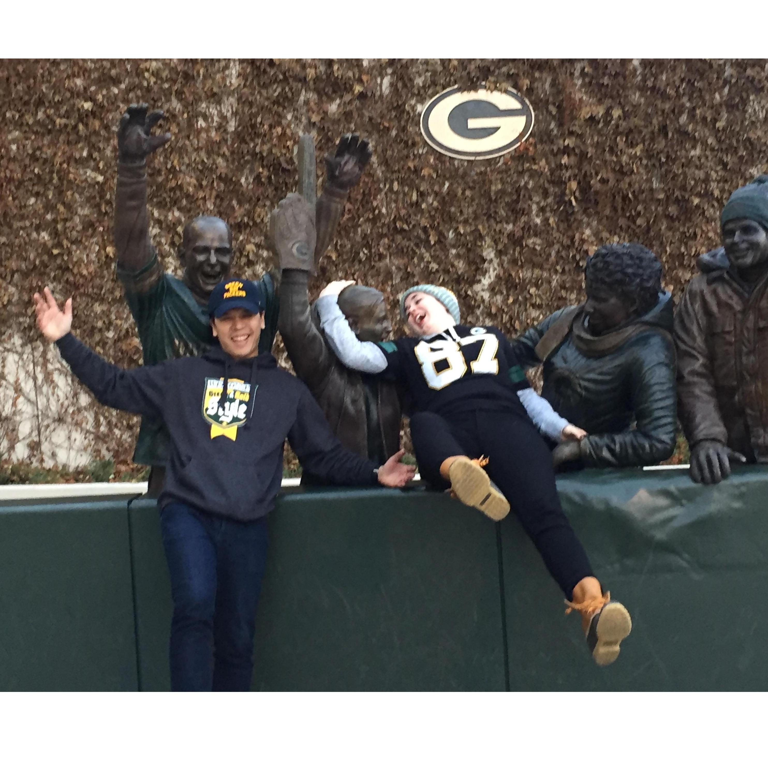 Lambeau Leap!
