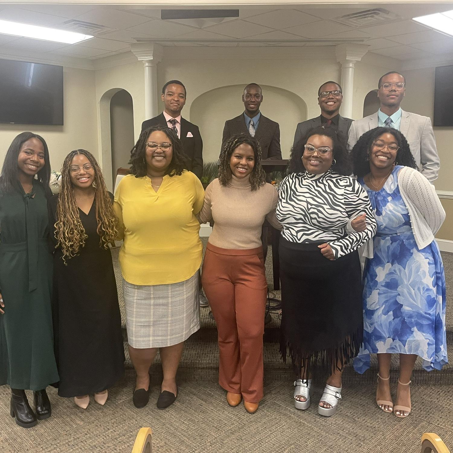 Perrin’s first talk with all our friends!