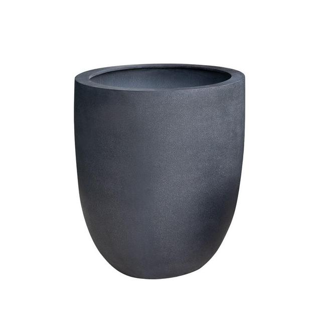 Bradford Tall Planter, Medium, Charcoal