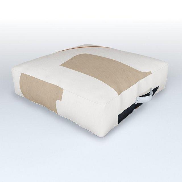 abstract minimal 6 Outdoor Floor Cushion
