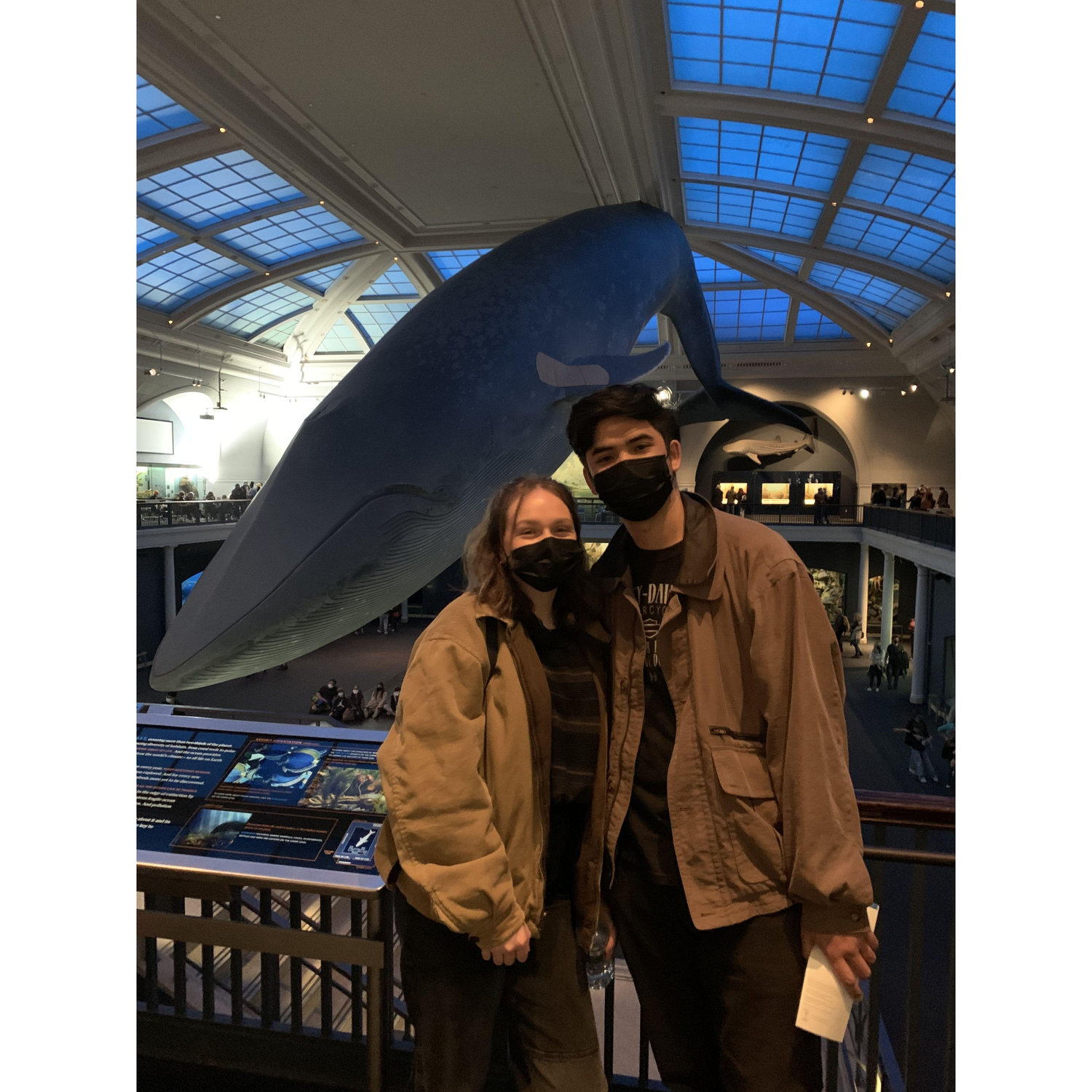 This is from when we visited the Museum of Natural History in New York! (2021)
