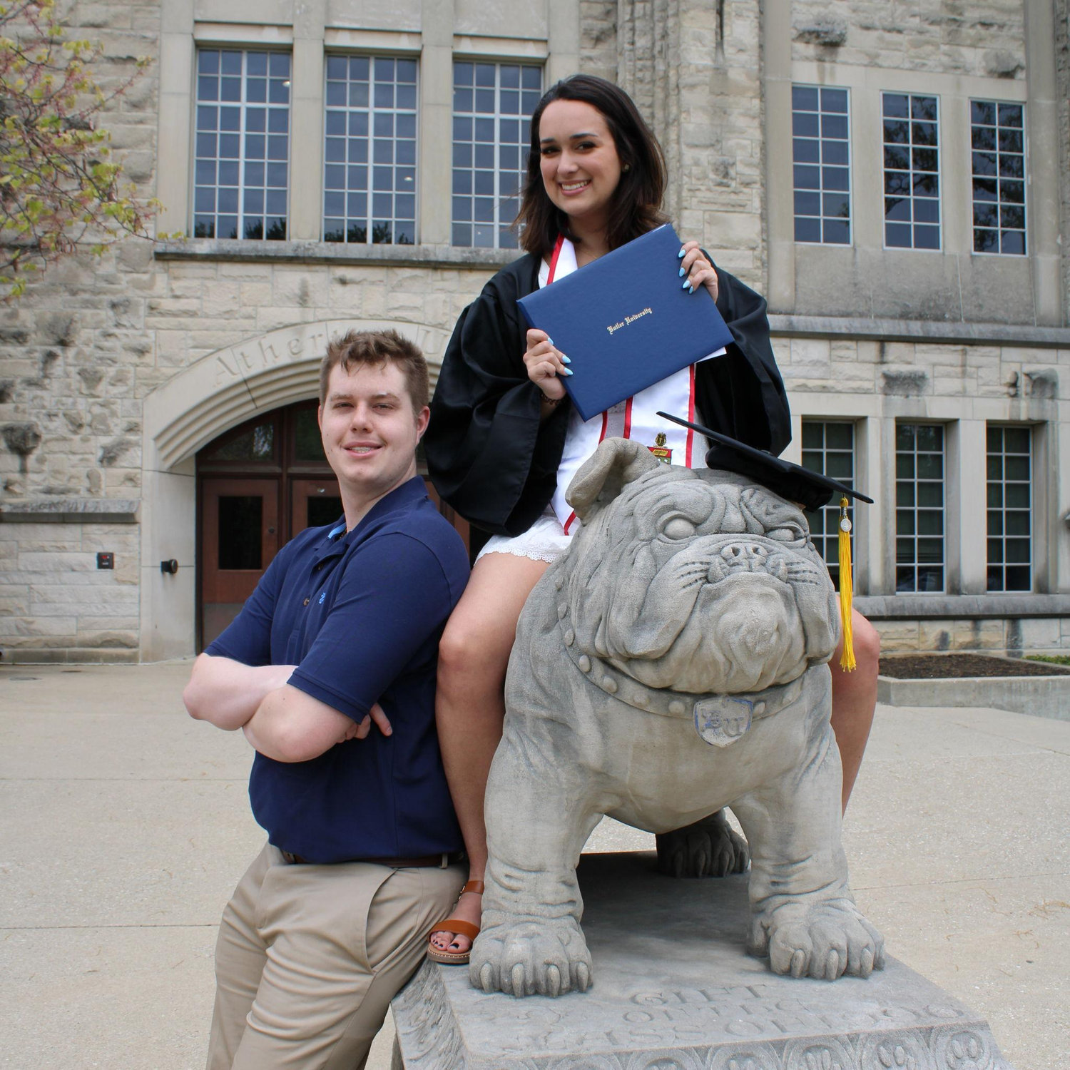 Kendall graduated with her BA in Psychology and minor in Chemistry. And the start of 2.5 years of long distance... 0/10
