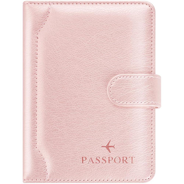 Herain Passport Holder for Travel Cruise Essentials, Passport Cover Wallet Case Women Men, RFID Passports Book Holders Travels Gifts Must Haves Accessories