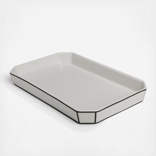 Black Line Catchall Tray