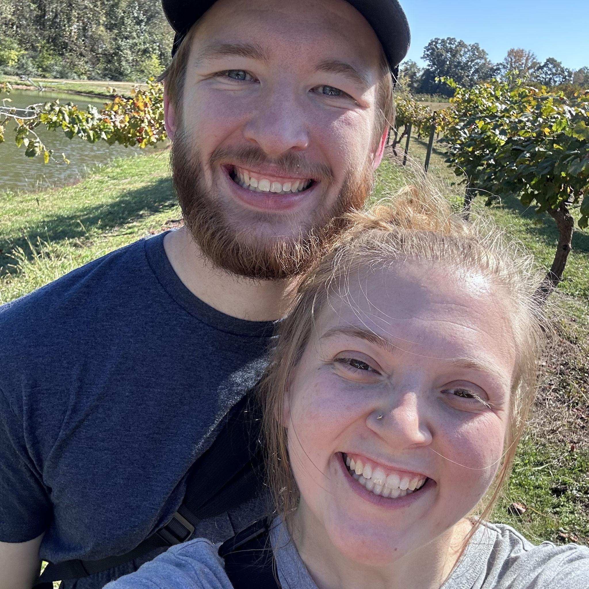 Right before he popped the question!