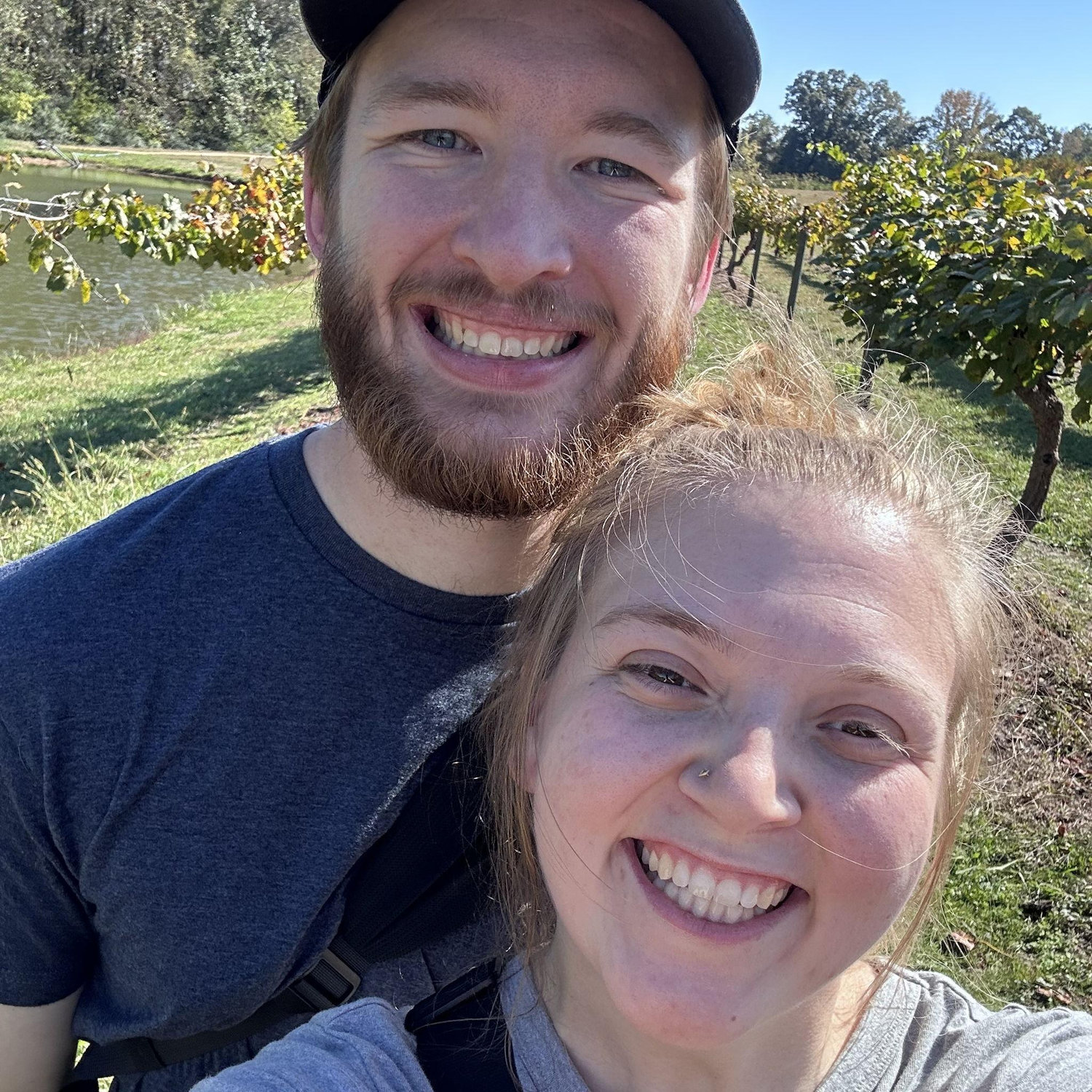 Right before he popped the question!