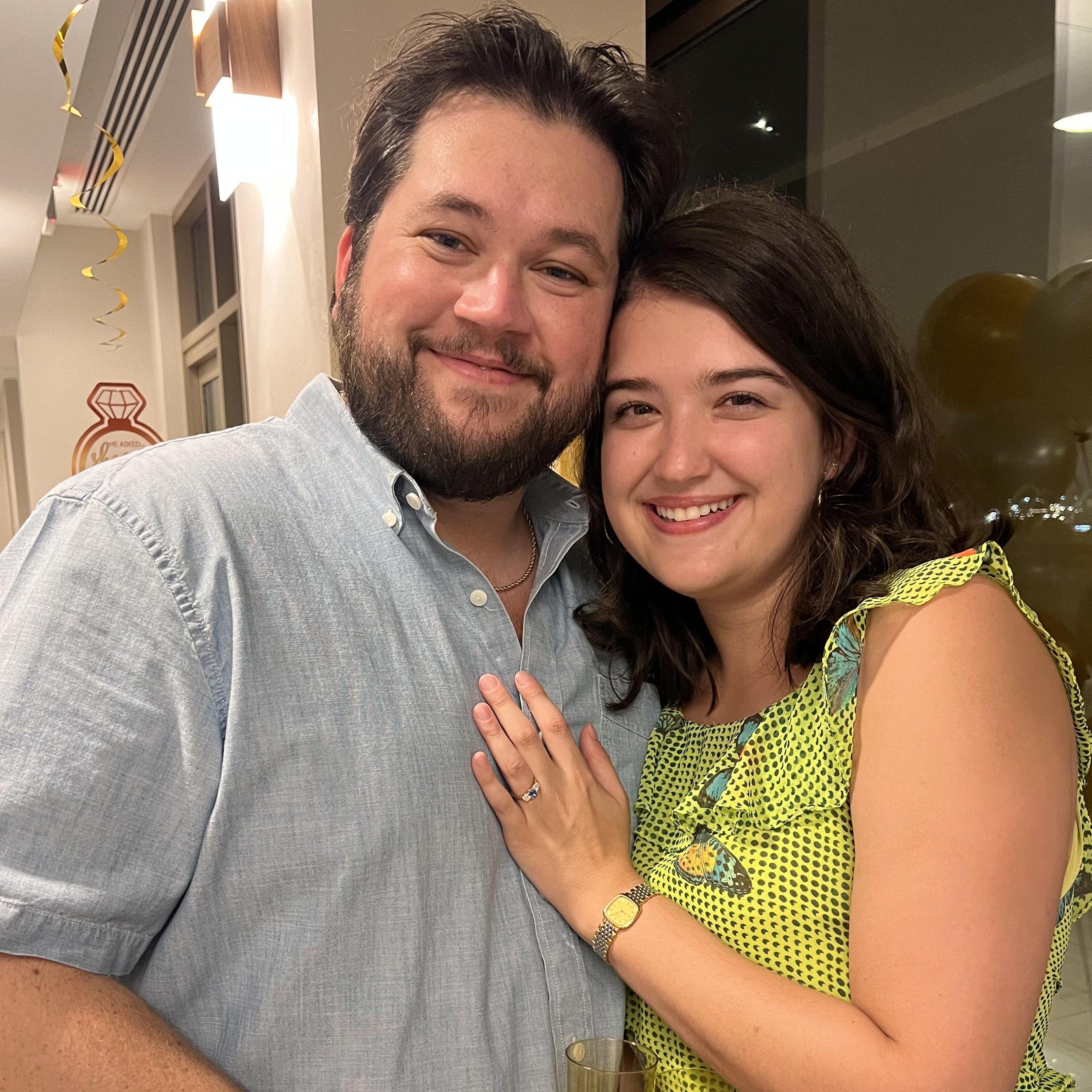 From the night we got engaged!