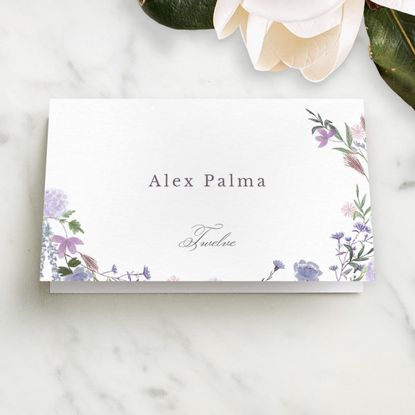 Zola Wedding Place Cards - Laurelwood