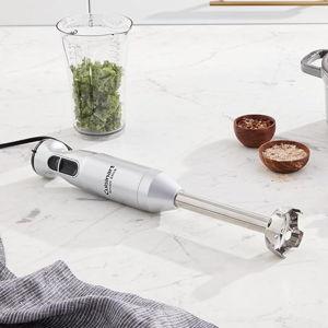 Cuisinart Smart Stick Two-Speed Hand Blender, Powerful Immersion Blender with 300-Watt Motor Blends Shakes, Smoothies, Puree, Baby Food, Soups & Sauces, CSB-175SVP1, Silver