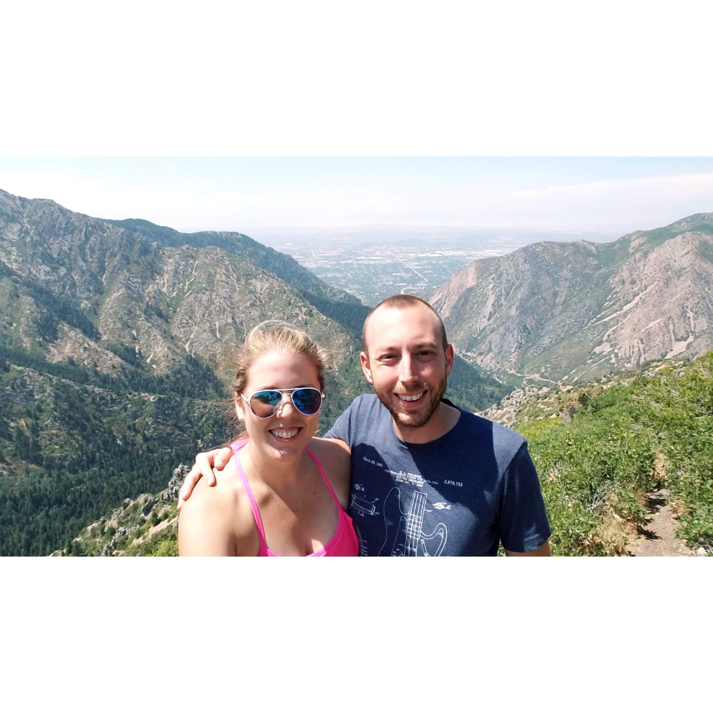 Hiking the Sardine Peak Ogden Outlook Trail in Utah