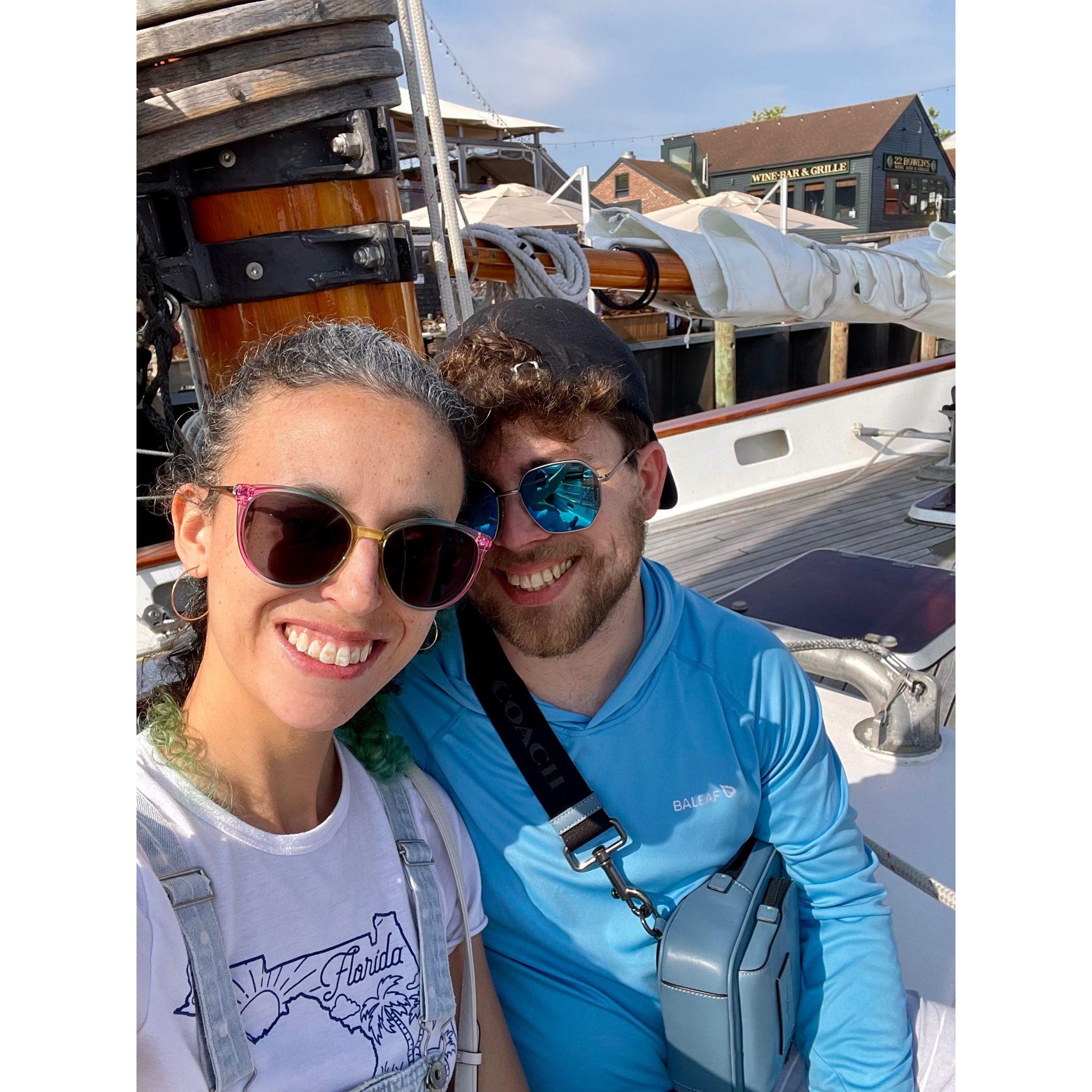 Bruce's First Sailboat