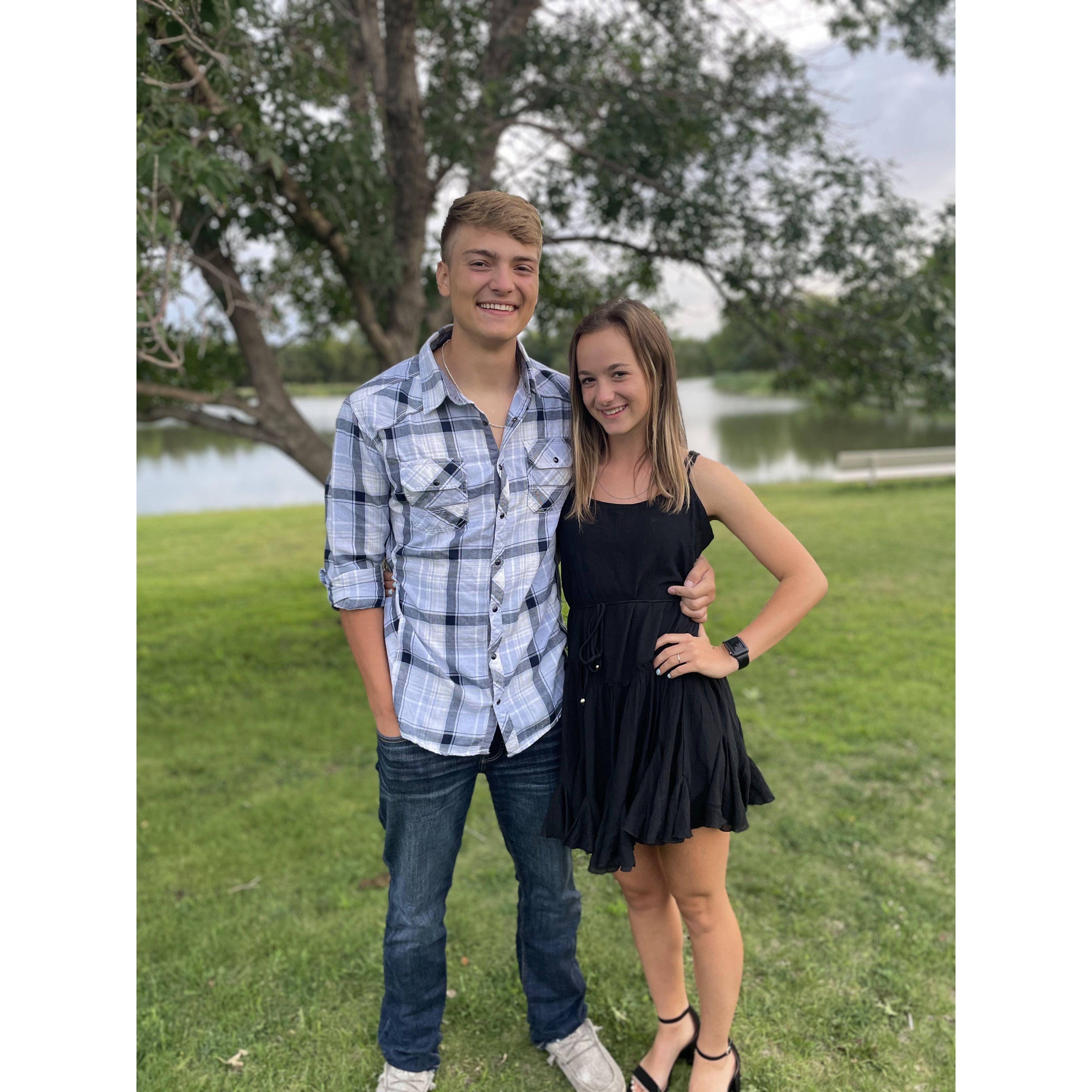 Little did we know a year later in this exact place, we would be engaged