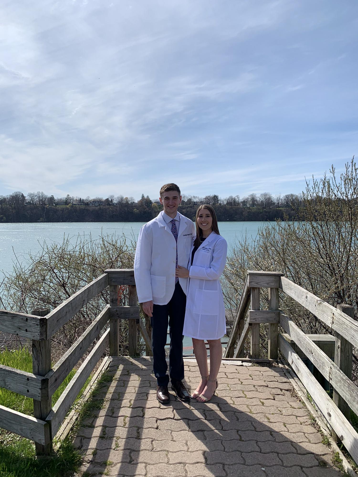 Graduated with our masters and doctorate in 2020!