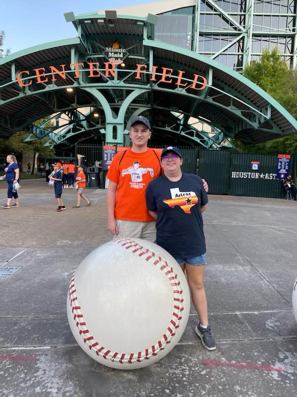 We love attending baseball games! ⚾️