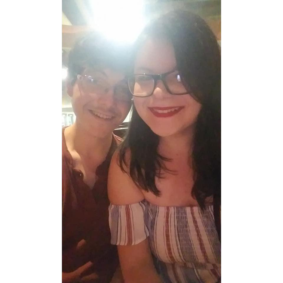 Celebrated 6 months together at Cheesecake Factory