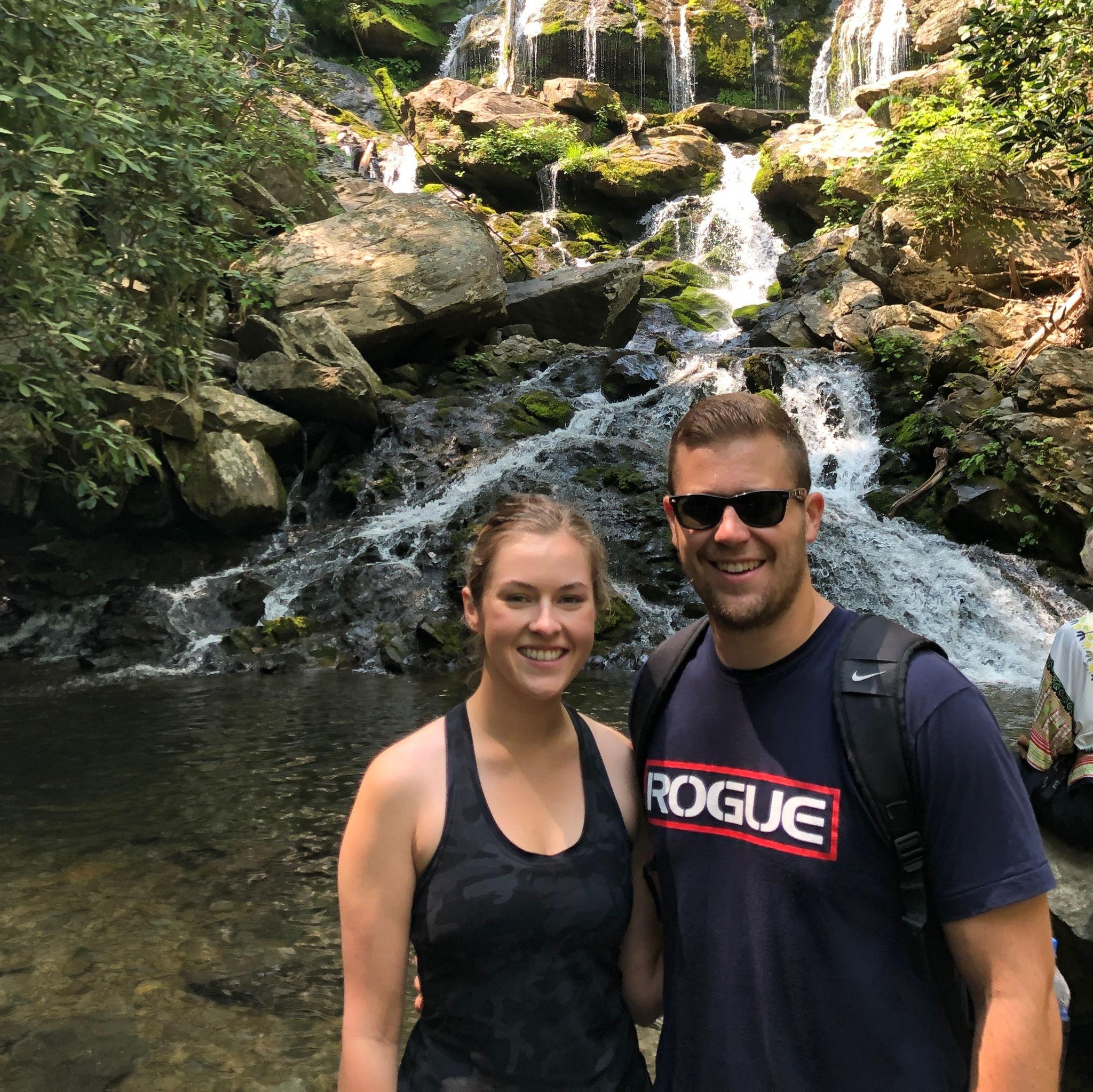 Our first vacation together to Asheville, NC.