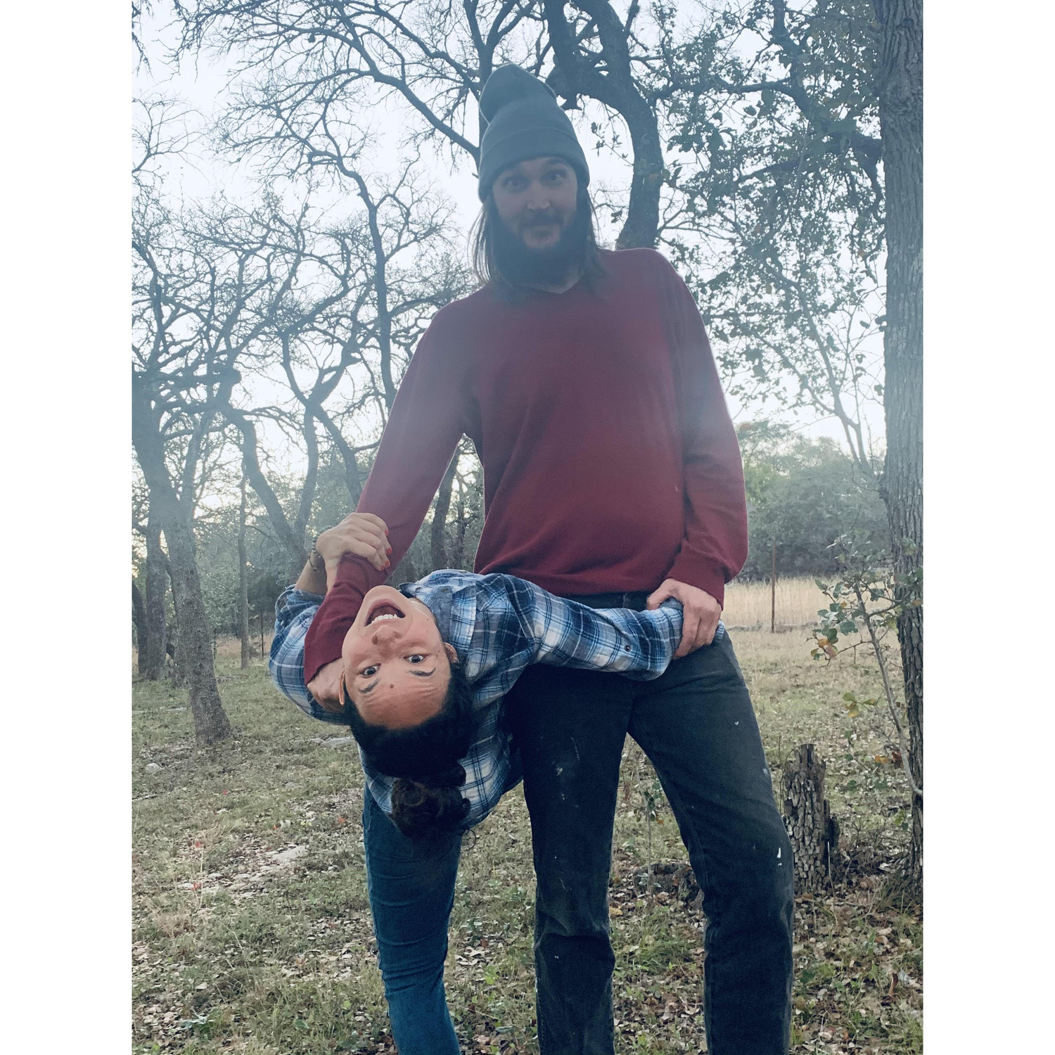 Showing off our dance moves
