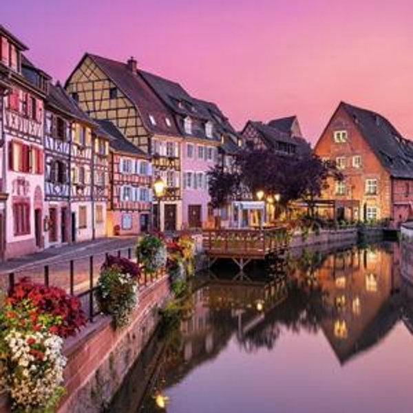 Train tickets and a meal in Colmar