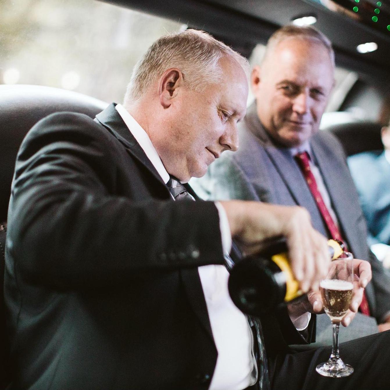 Pre-Ceremony - Limo ride to site in central park
Steve and Scott