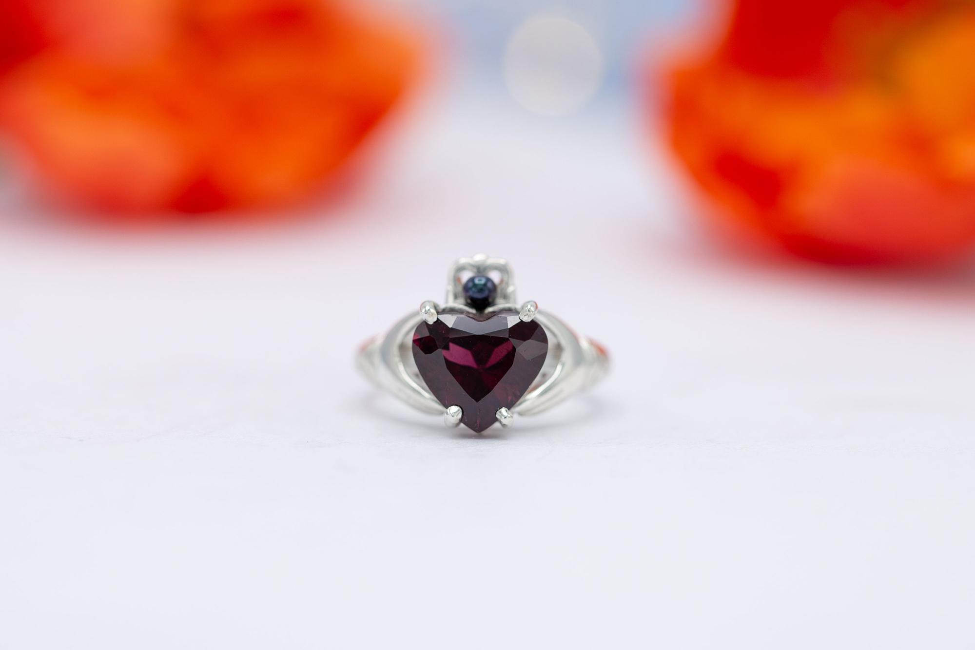 Angelica's engagement/wedding ring. Hand designed by Eric.