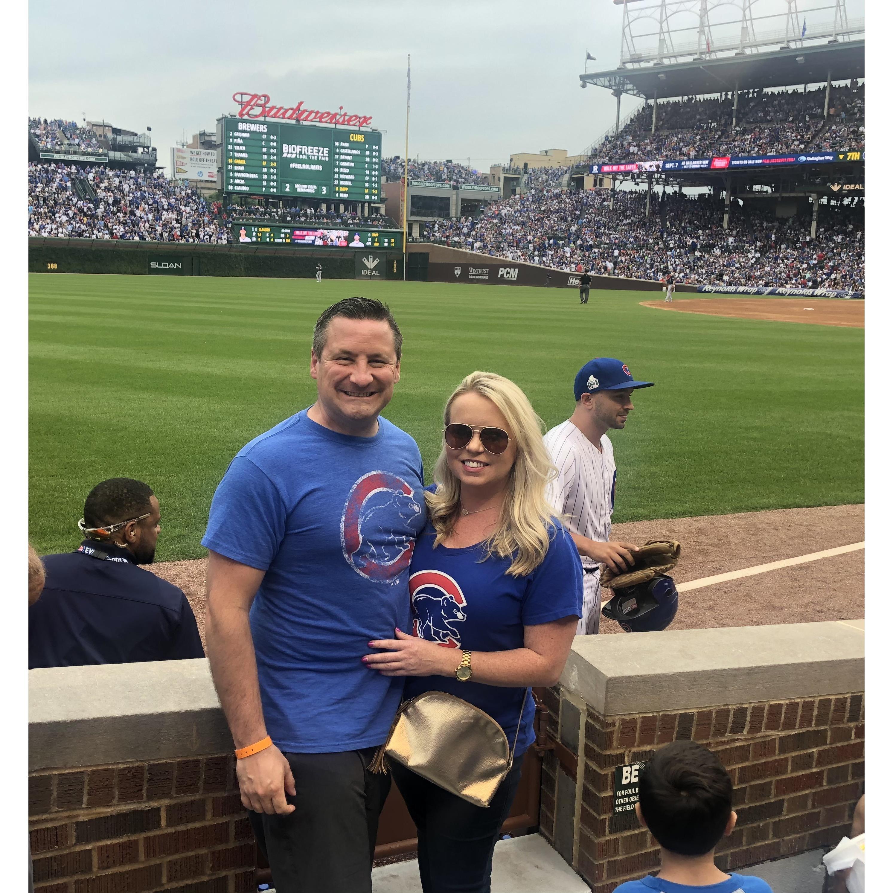 Our love for the Cubs!