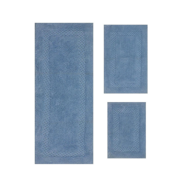 Home Weavers Classy 3-Pc. Bath Rug Set
