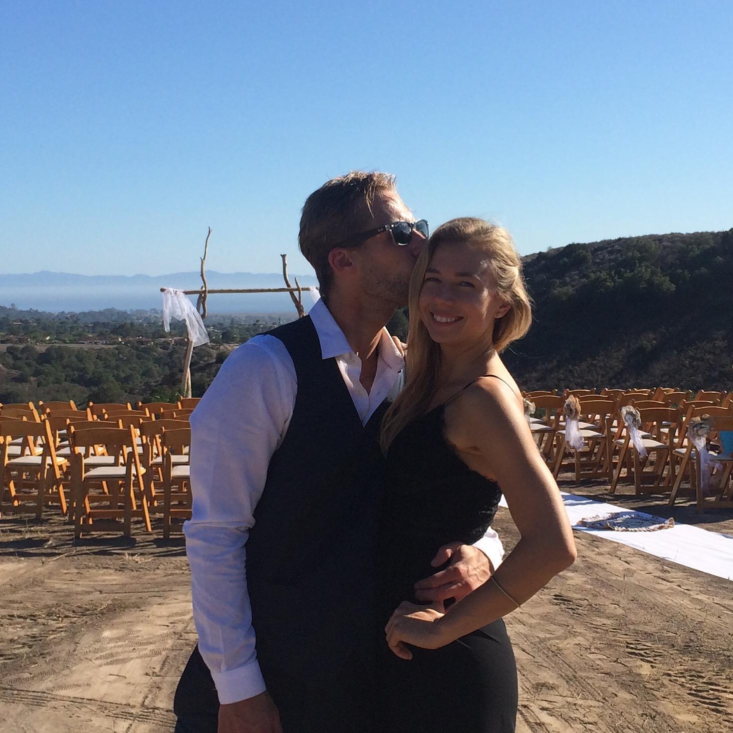 Connor and Christina's wedding, Santa Barbara, CA.