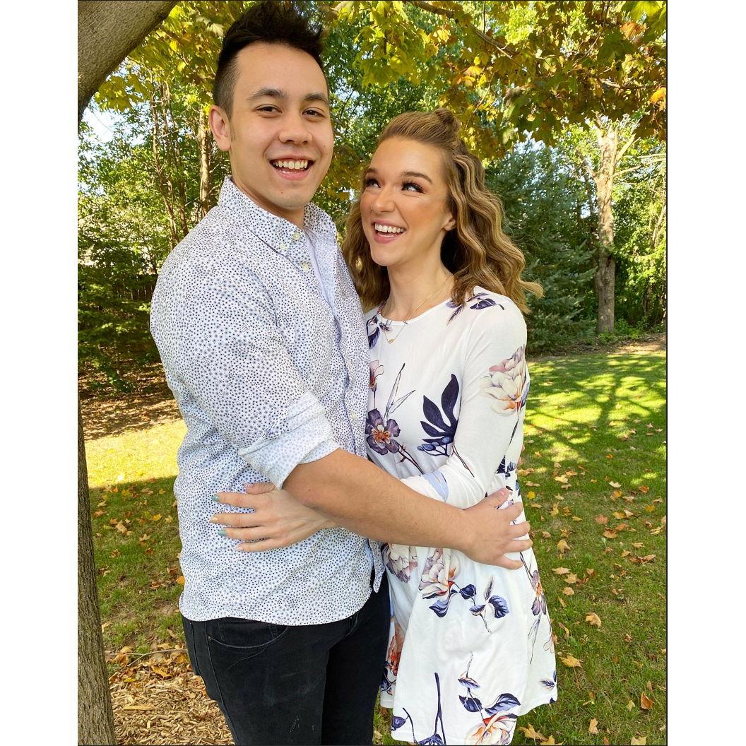 Our 1 year anniversary! We went back to Katsuya where we went for our first date <3